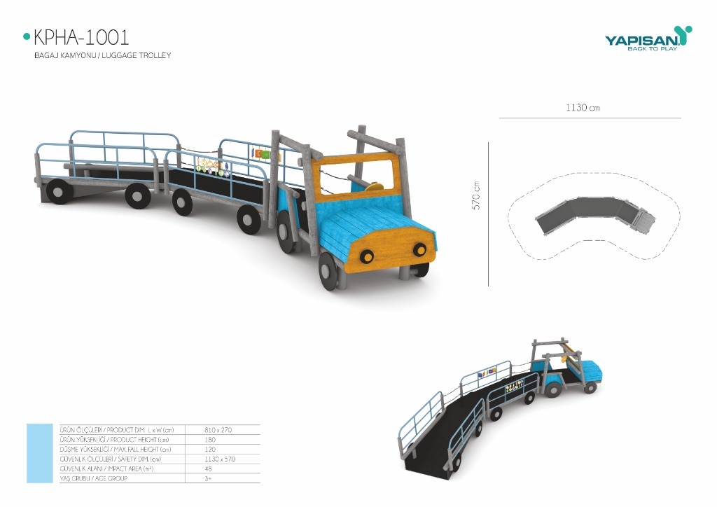 KPHA 1001 Luggage Trolley