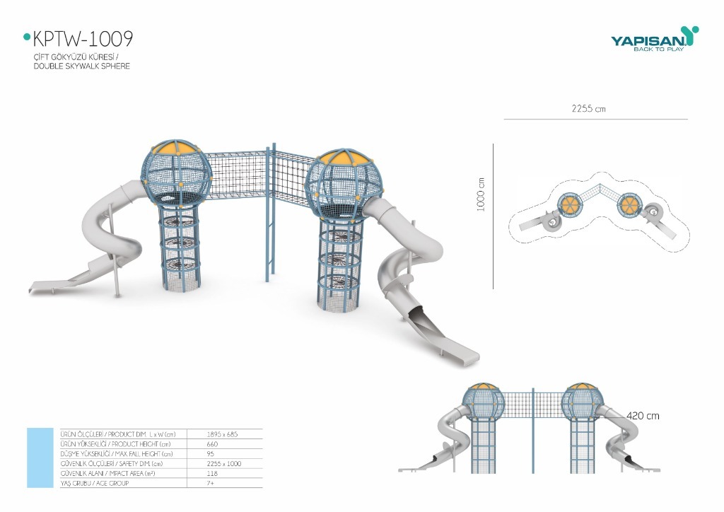 KPTW 1009 Double Skywalk Sphere