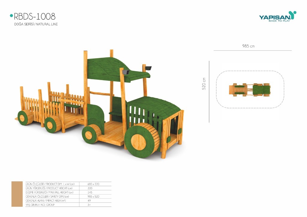 DG-108 Tır Temalı Oyun Ekipmanları - RU